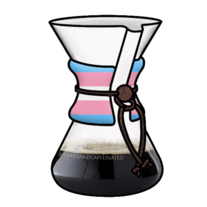 A Chemex coffeemaker